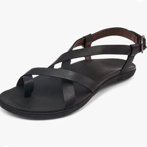 NWT Olukai ‘Upena Sandal Black